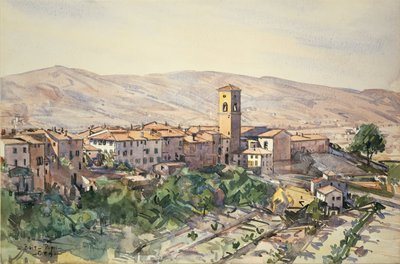 Poppi nel Casentino, Toscana da Edward Darley Boit